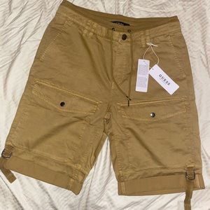 GUESS Khaki Cargo Shorts